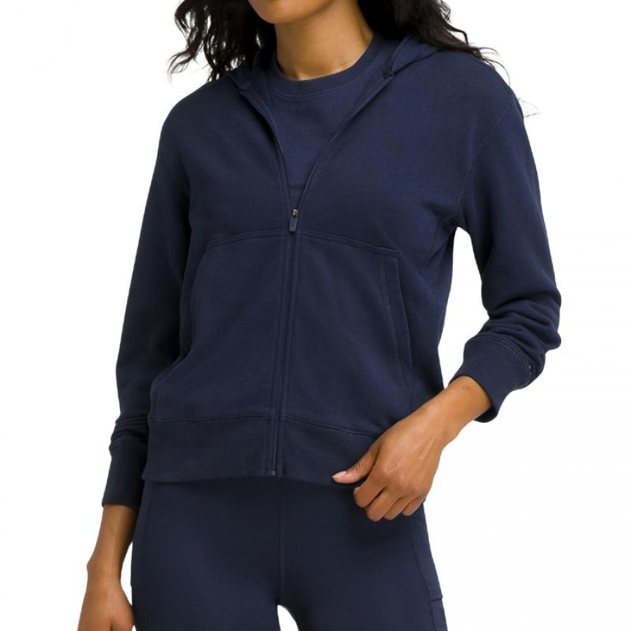 Chaqueta Wilson Team Zip Azul Marino Mujer