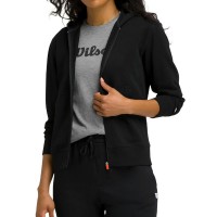 Chaqueta Wilson Team Zip Negro Mujer