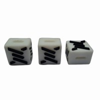 White Constrictor Cord Closure 3 Units