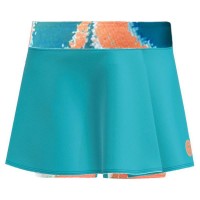 Falda Bidi Badu Melbourne Printed Wavy Petroleo Naranja Junior  Offer + Cheap