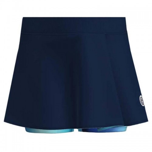 Falda Bidi Badu Spectrum Stampato Ondulato Azul Oscuro Aqua Junior