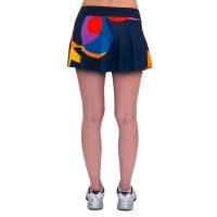 Bidi Badu Twiggy Printed Wavy Dark Blue Mix Skirt  Offer + Cheap