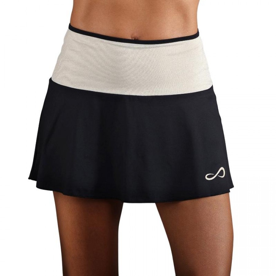 Endless Mile Skirt Black Gold  Offer + Cheap