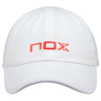 Nox Berretto Bianco Rosso