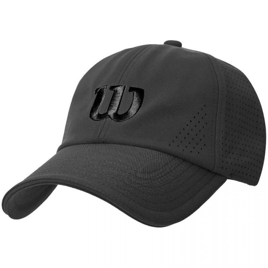Gorra Wilson Active Perforated Negro  Offer + Cheap