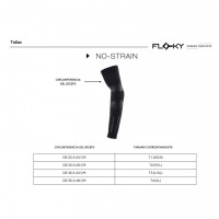 Floky Agustin Tapia No Strain Black Arm Warmers 1 Unit  Offer + Cheap