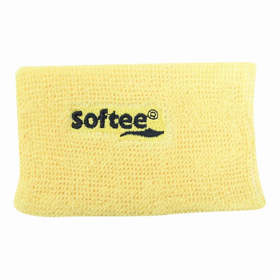 Softee Wide Yellow Wristband 1 unita PADELPOINT Softee Wide Yellow Wristband 1 unita