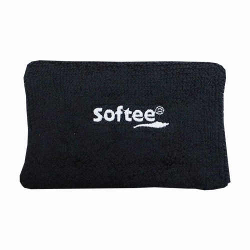 Softee Wide Black Wristband 1 unita