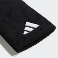 Adidas Black Large Wristbands 2 Units