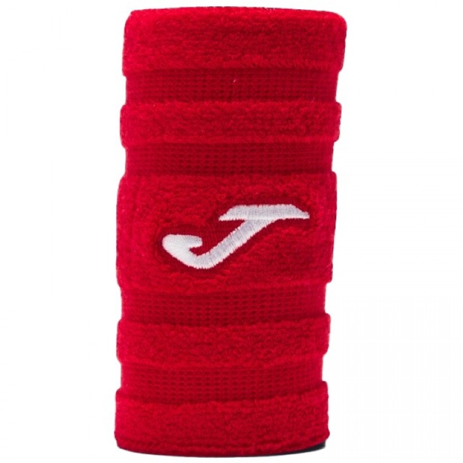 Joma Slam Pro Long Red Wristbands 2 Units