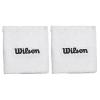 Wilson White Wristbands 2 Units