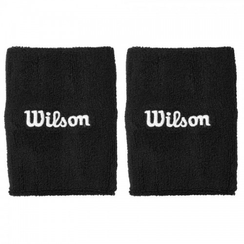 Braccialetti Wilson Wide Terry Black 2 unità