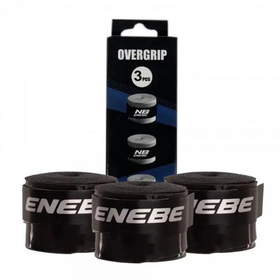 Enebe Plain Noir Surgrips 3 Unités