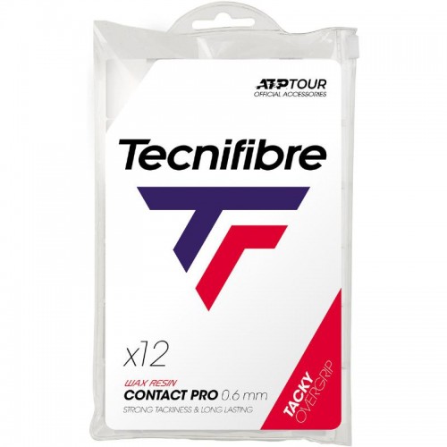 Overgrip Tecnifibre Contact Pro Blanco 12 Unidades