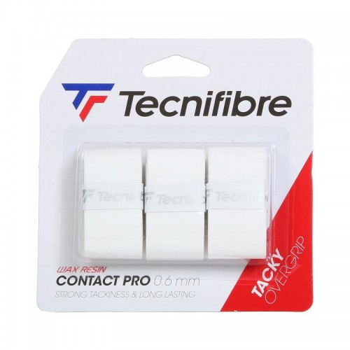 Overgrip Tecnifibre Contact Pro Blanco 3 Unidades