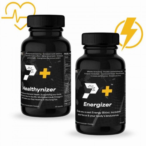 Confezione Bote Padel Performance Energizer 60 Capsulas y Healthnizer 120 Capsulas