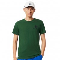 Pack Lacoste Novak Djokovic T-Shirt Cappellino Verde e Bianco PADELPOINT Pack Lacoste Novak Djokovic T-Shirt Cappellino Verde e Bianco