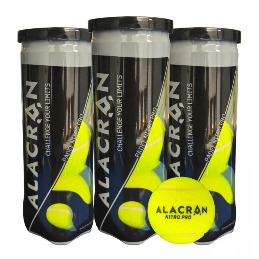 Confezione da 3 Batterie Alacran Nitro Pro PADELPOINT Confezione da 3 Batterie Alacran Nitro Pro