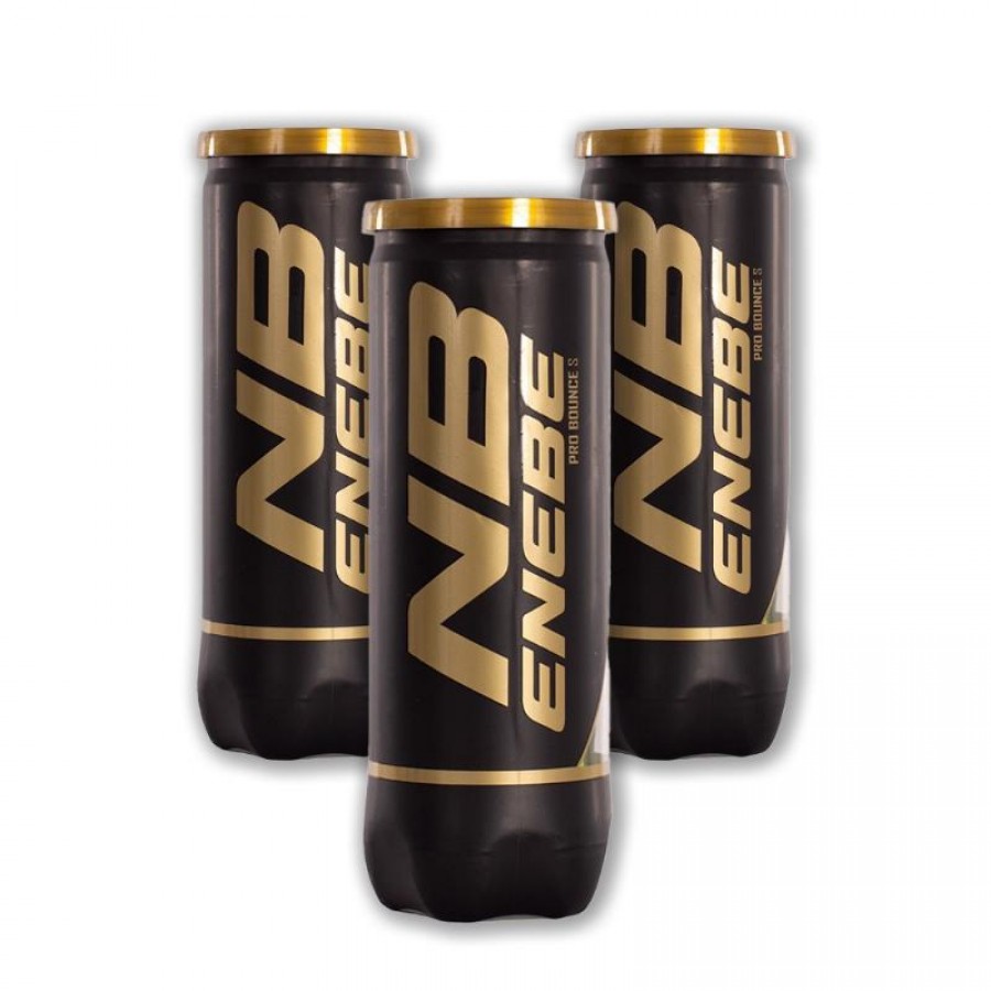 Confezione da 3 bottiglie Enebe Pro Bounce S Ball PADELPOINT Confezione da 3 bottiglie Enebe Pro Bounce S Ball