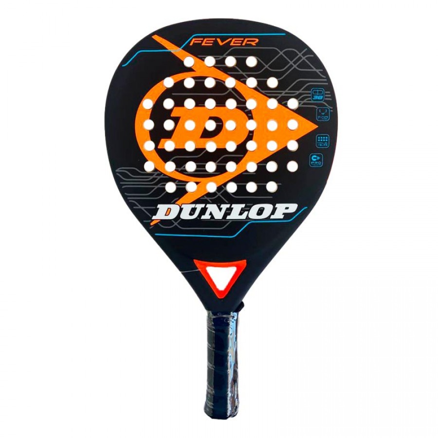 Pala Dunlop Fever Arancione PADELPOINT Pala Dunlop Fever Arancione