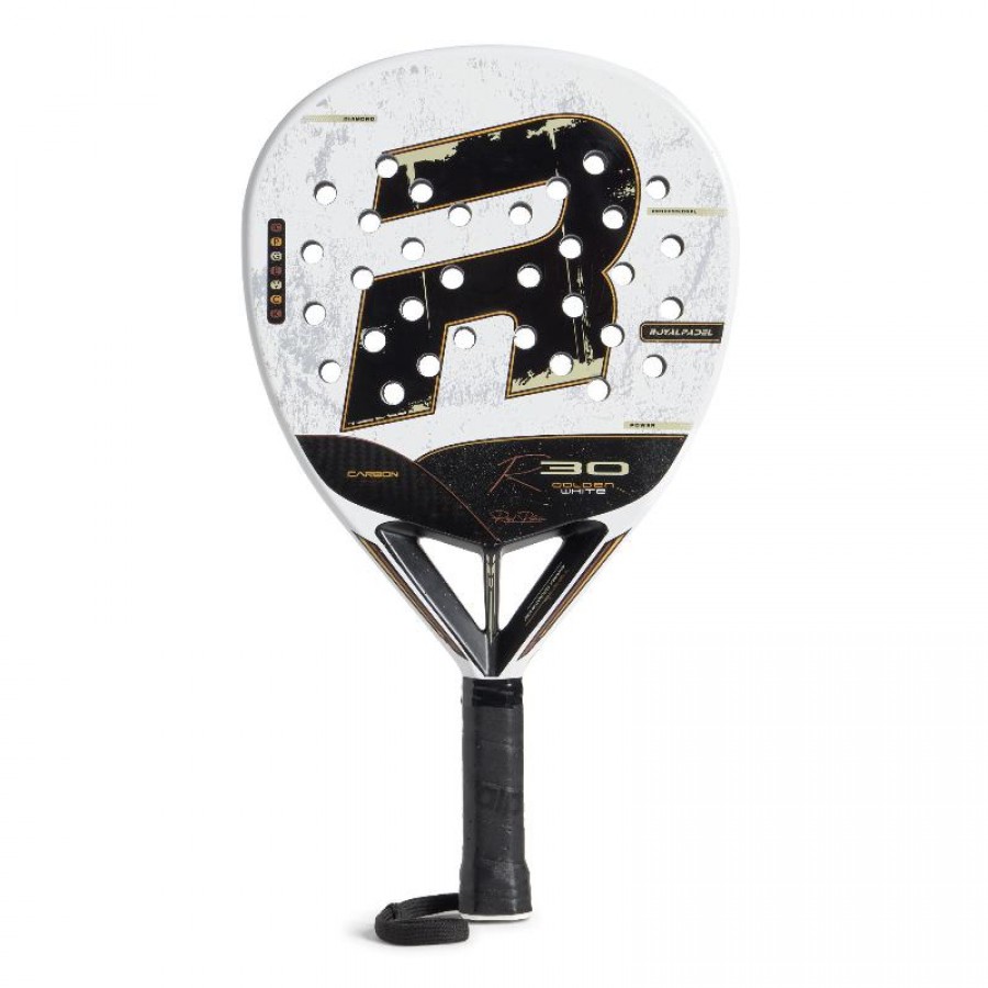 Racchetta Royal Padel R30 in oro bianco 2026