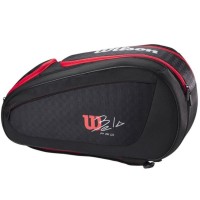 Paletero Wilson Bela V3 Negro Rojo  Offer + Cheap