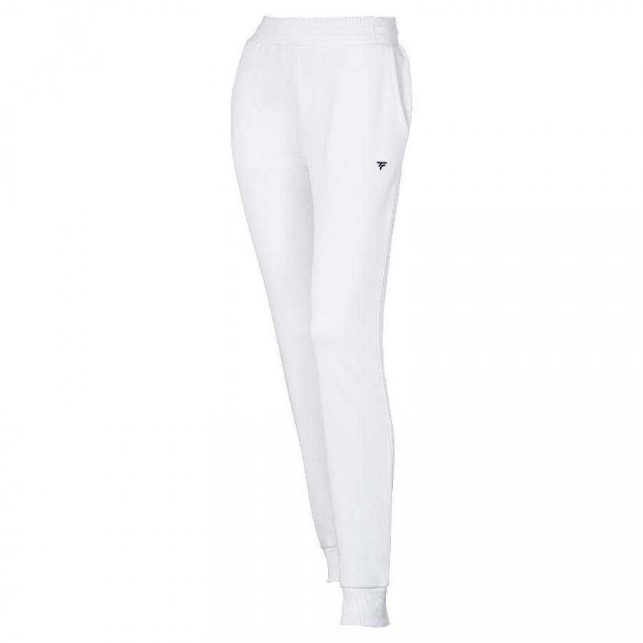 Pantalon Tecnifibre Team Terry Blanco Mujer