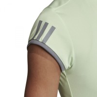 Polo Adidas Club 3 Stripes Green Grey