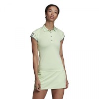 Polo Adidas Club 3 Stripes Green Grey