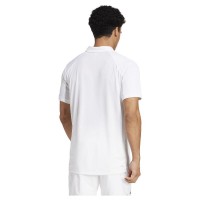 Polo Adidas Club Blanco Negro