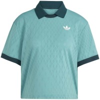 Adidas Original Pro London Turquoise Women''s Polo  Offer + Cheap