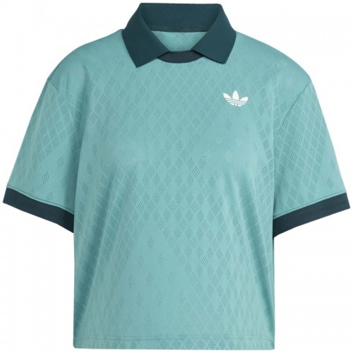 Polo Adidas Originals Pro London Turquesa Mujer