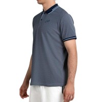 Blusa Polo Bicolor Bullpadel Tenfe Azul-Marinho