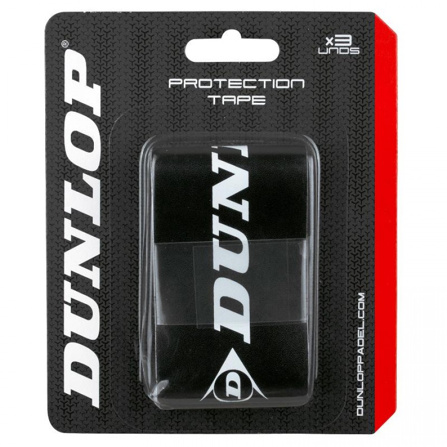 Dunlop Black Protector 3 Unita PADELPOINT Dunlop Black Protector 3 Unita