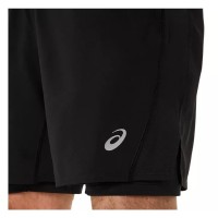 Short Asics Core 2N1 7IN Negro Performance  Offer + Cheap