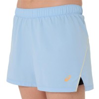 Pantaloncini Asics Padel Court 2In1 Azul Stone Mujer