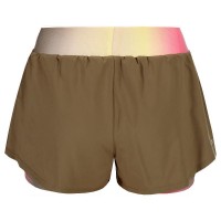 Short Bidi Badu Spectrum Printed 2In1 Marron Amarillo Mujer  Offer + Cheap