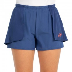 Pantaloncini femminili Bullpadel Chalan Shadow Blue