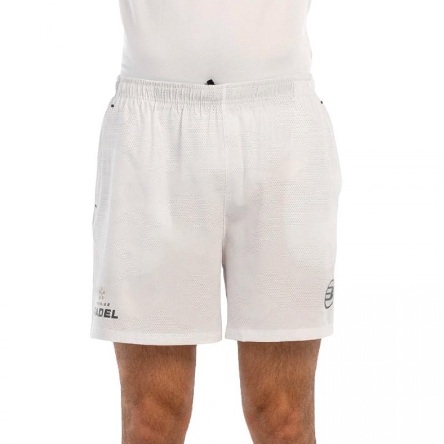 Bullpadel Premier Padel Bugle White Short  Offer + Cheap