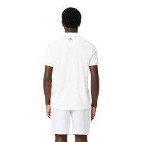 Short Lacoste Novak Djokovic Blanco Marron