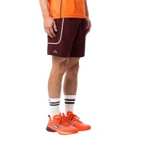 Lacoste Sport Tennis Shorts Burgundy  Offer + Cheap