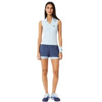 Short Lacoste Ultra Dry Violeta Azul Mujer  Offer + Cheap