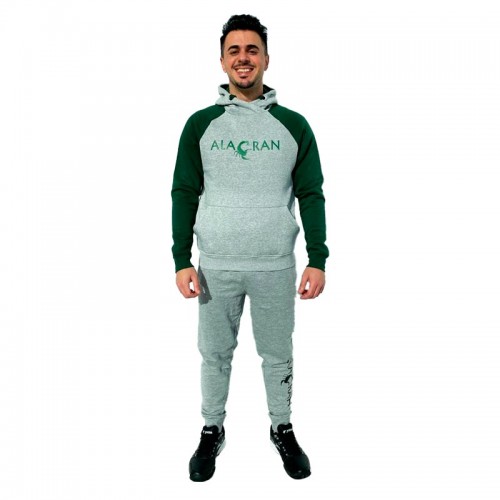 Sudadera Alacran Elite Gris Verde Oliva