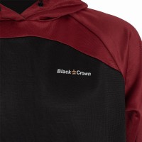 Black Crown Veracruz Borgogna Felpa nera