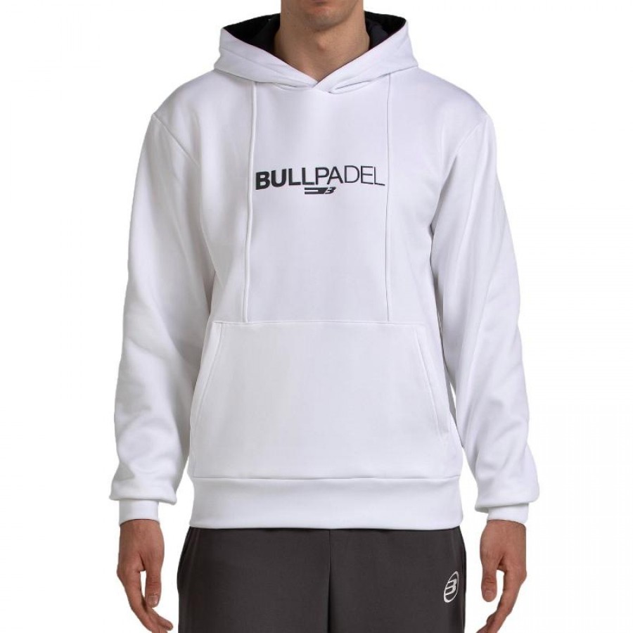 Sudadera Bullpadel Acube Blanco