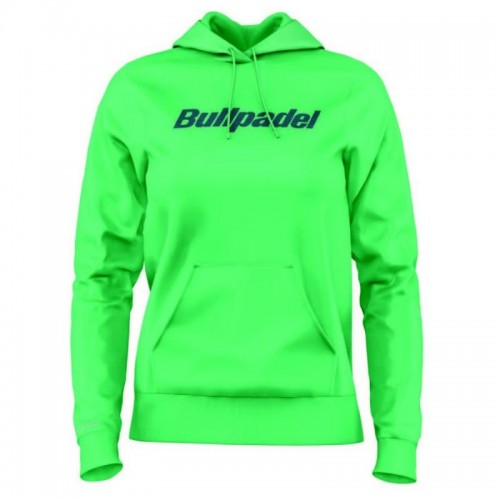 Bullpadel Binea Felpa Verde Fluo