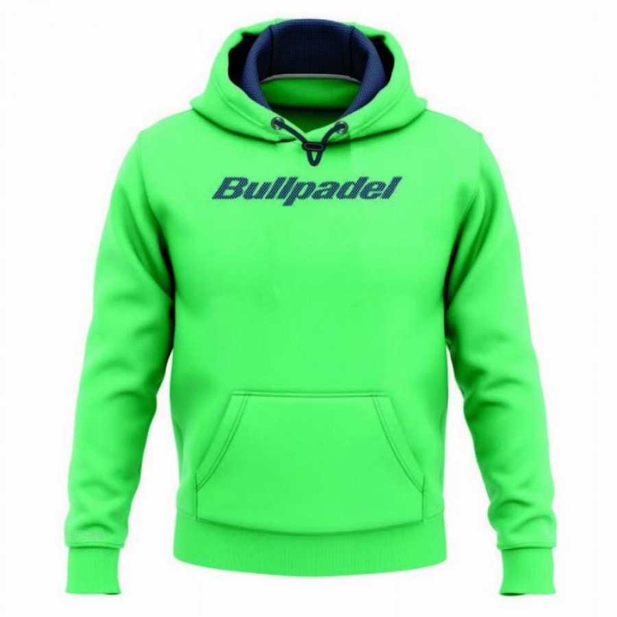 Bullpadel Breco Felpa Verde Fluo