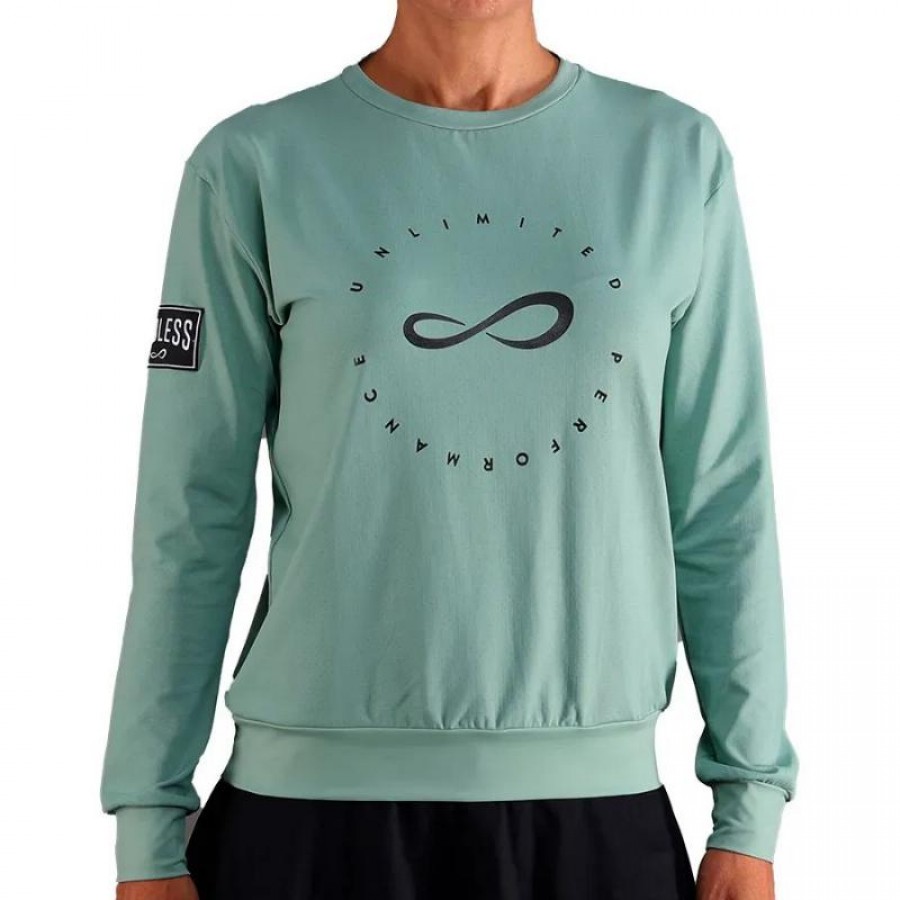 Sudadera Endless Inner Tech Verde Forest  Offer + Cheap