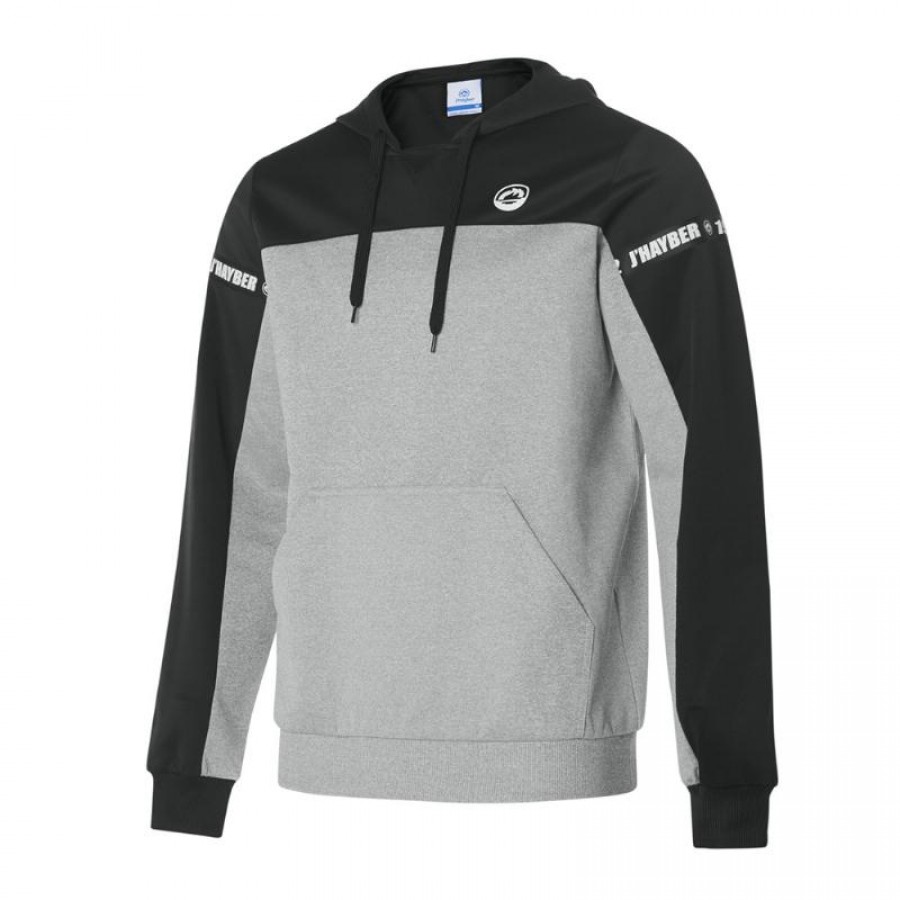 Felpa JHayber Bangle Nero Grigio PADELPOINT Felpa JHayber Bangle Nero Grigio