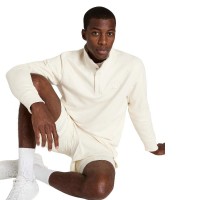 Sudadera Wilson Tenis Club Mezza Zip Beige Arena